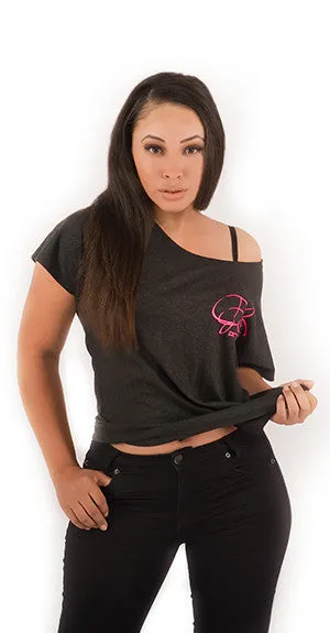 Pinq Sunshine Logo Tri-Blend Dolman