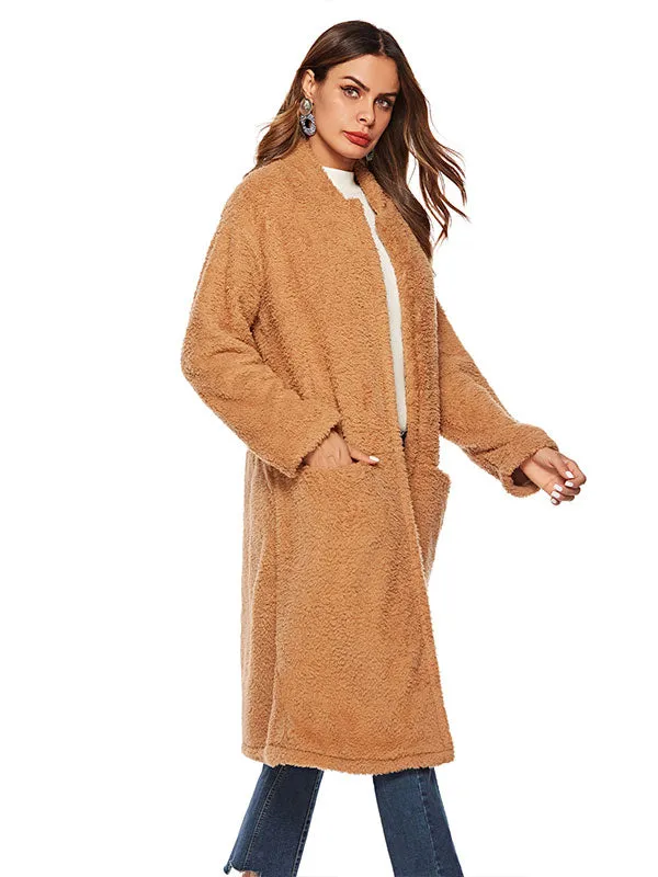 Plush Brown Coat