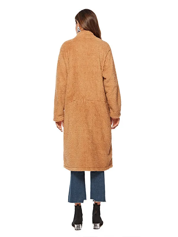 Plush Brown Coat