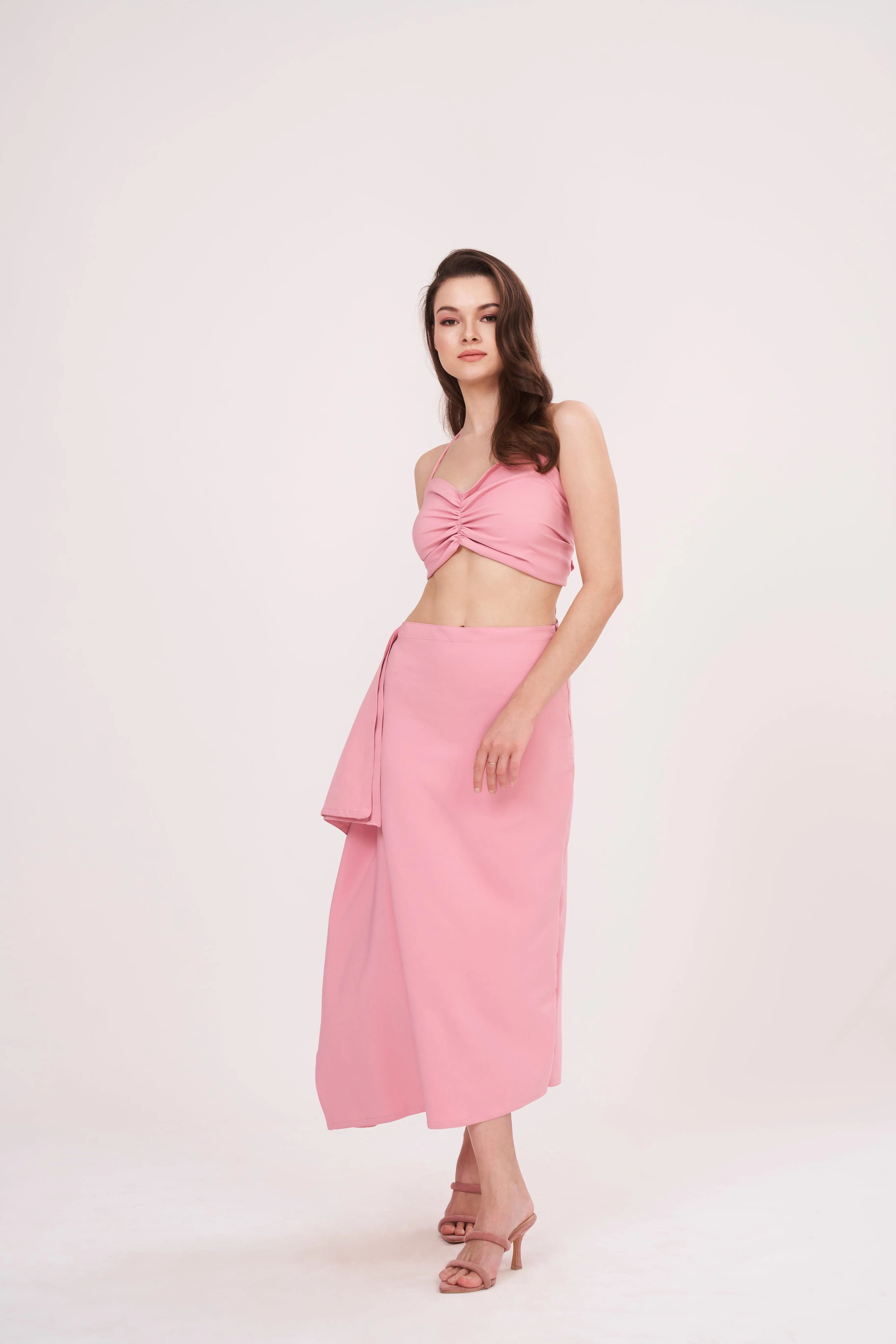 Poised Pink Crop Top