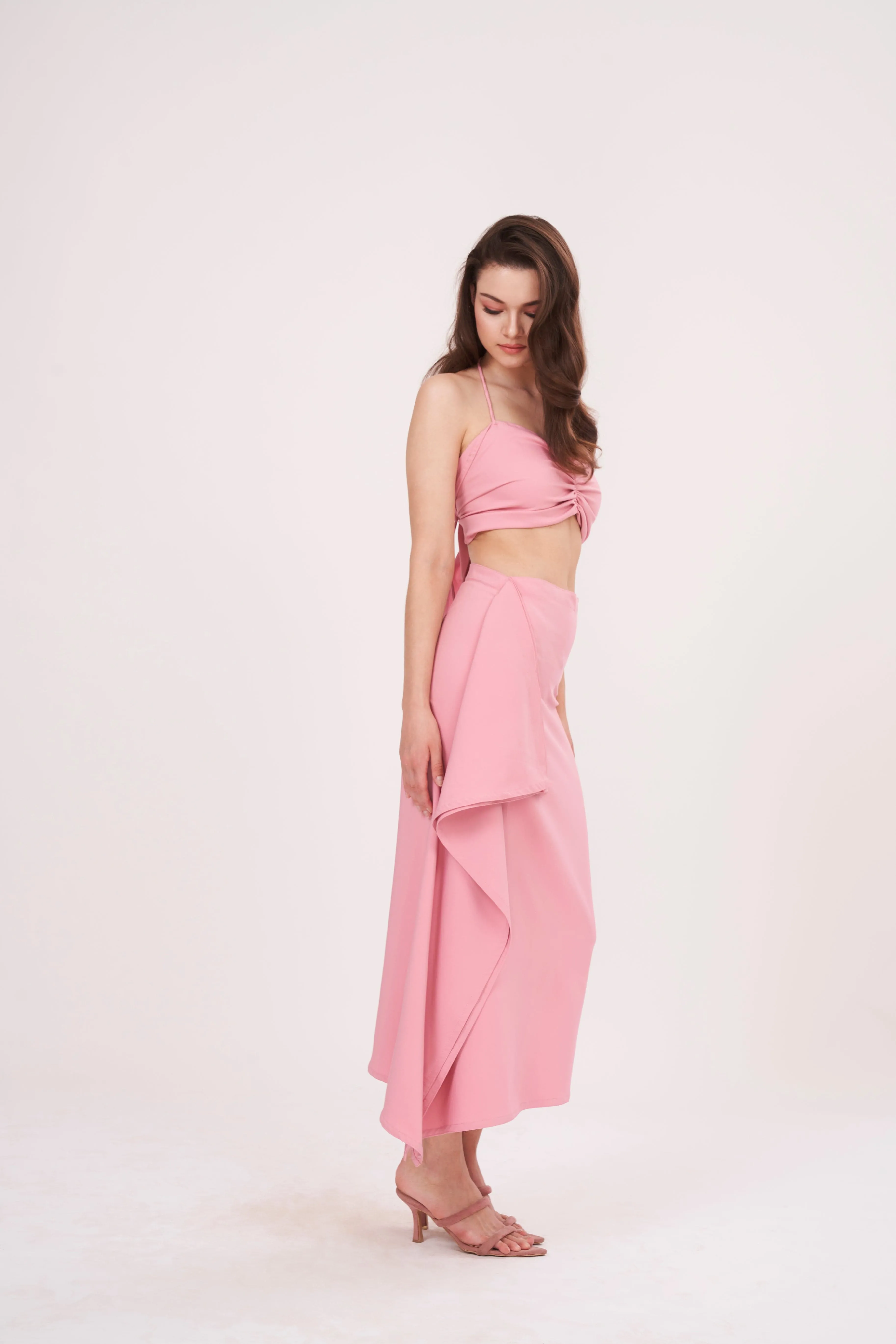 Poised Pink Crop Top