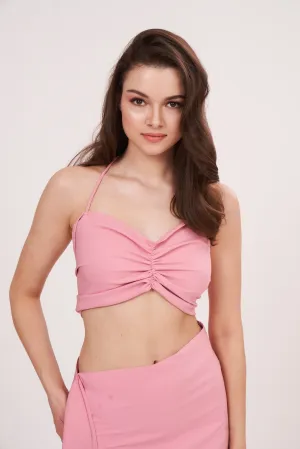 Poised Pink Crop Top