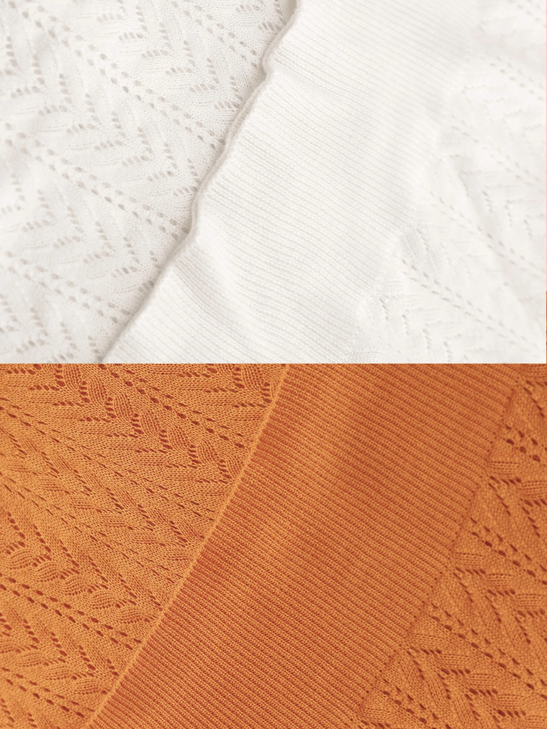 Polo Collar Short Sleeve Knit Top