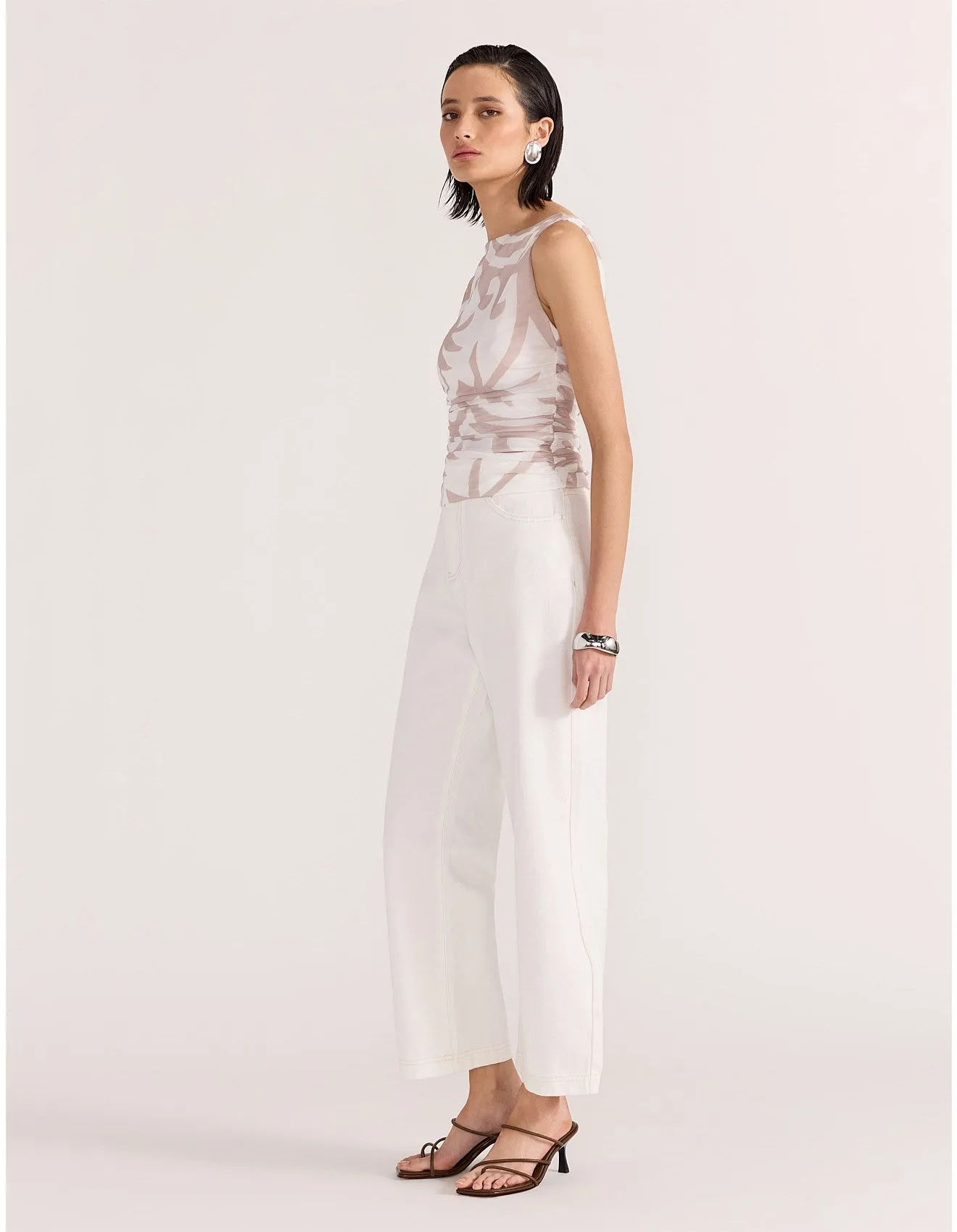 PRE-ORDER DUE MID JANUARY -CELESTE MESH TOP