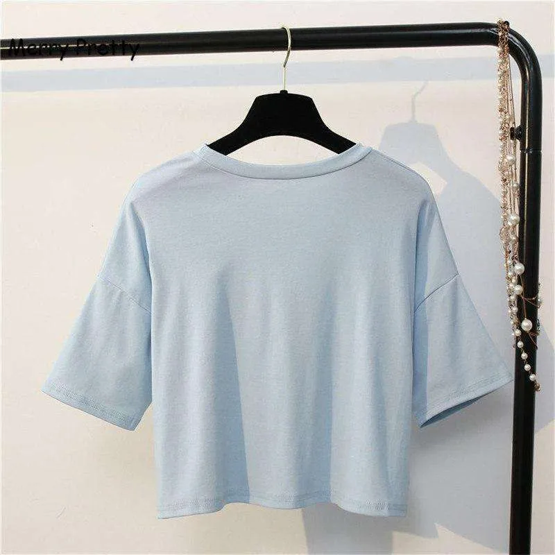 Pretty Mary Embroidered Harajuku Top
