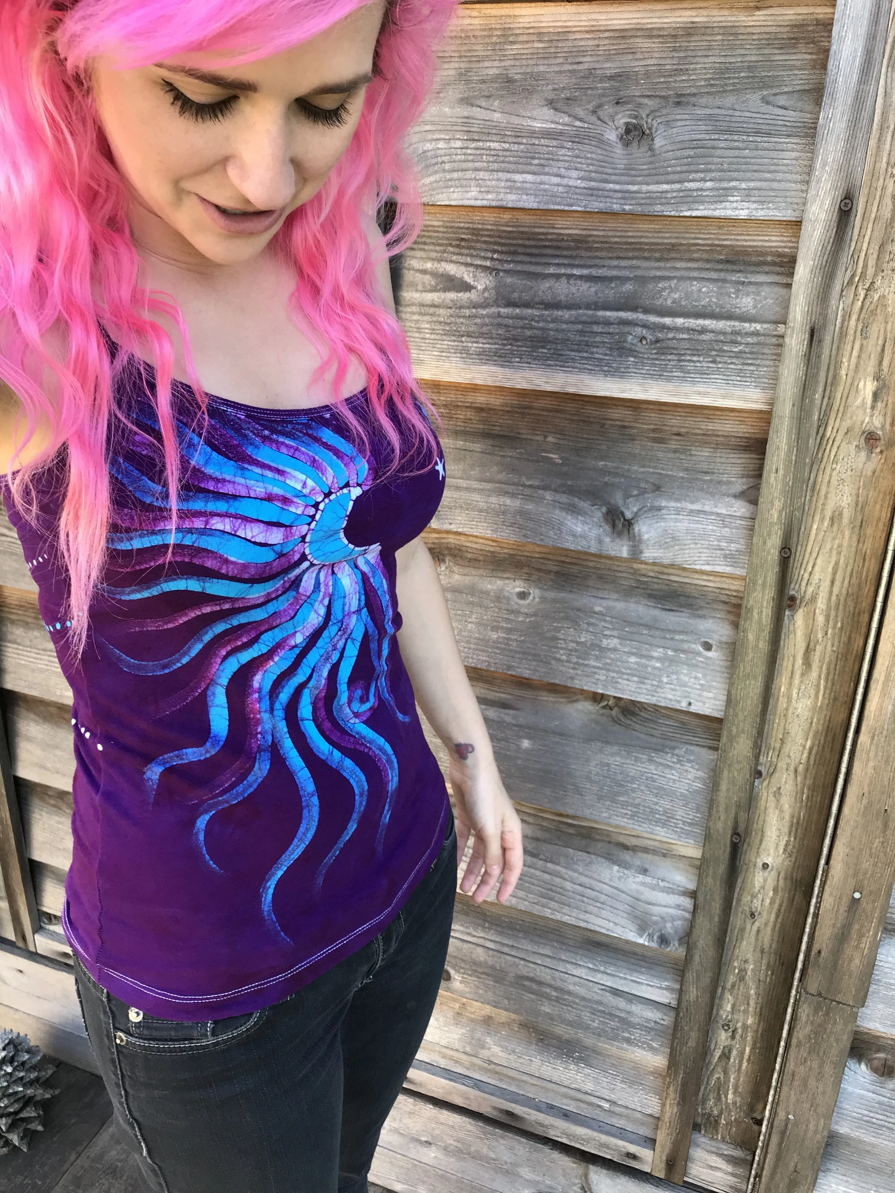 Purple Passion Yoga Camisole