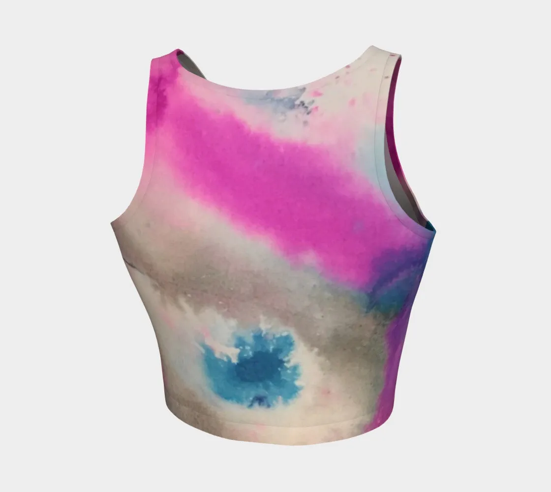 "Christy" White Crop Top