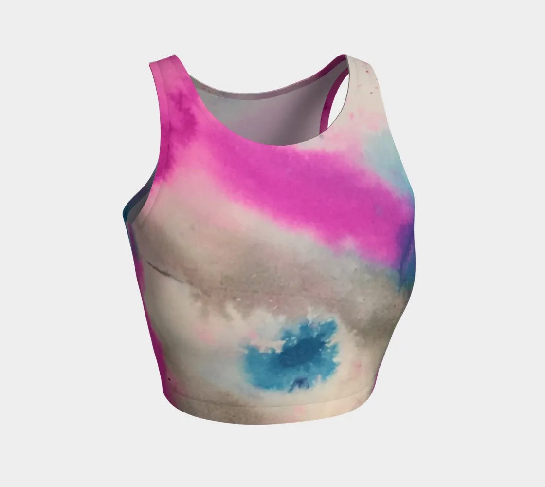 "Christy" White Crop Top