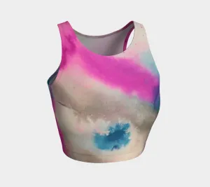 "Christy" White Crop Top