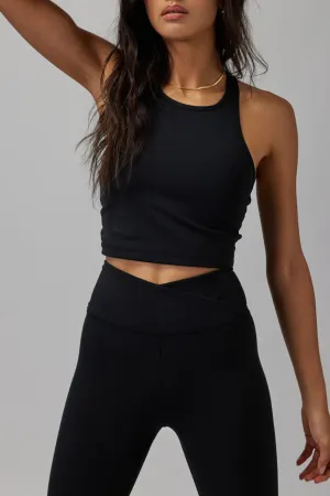 Racer Back Crop Tank
