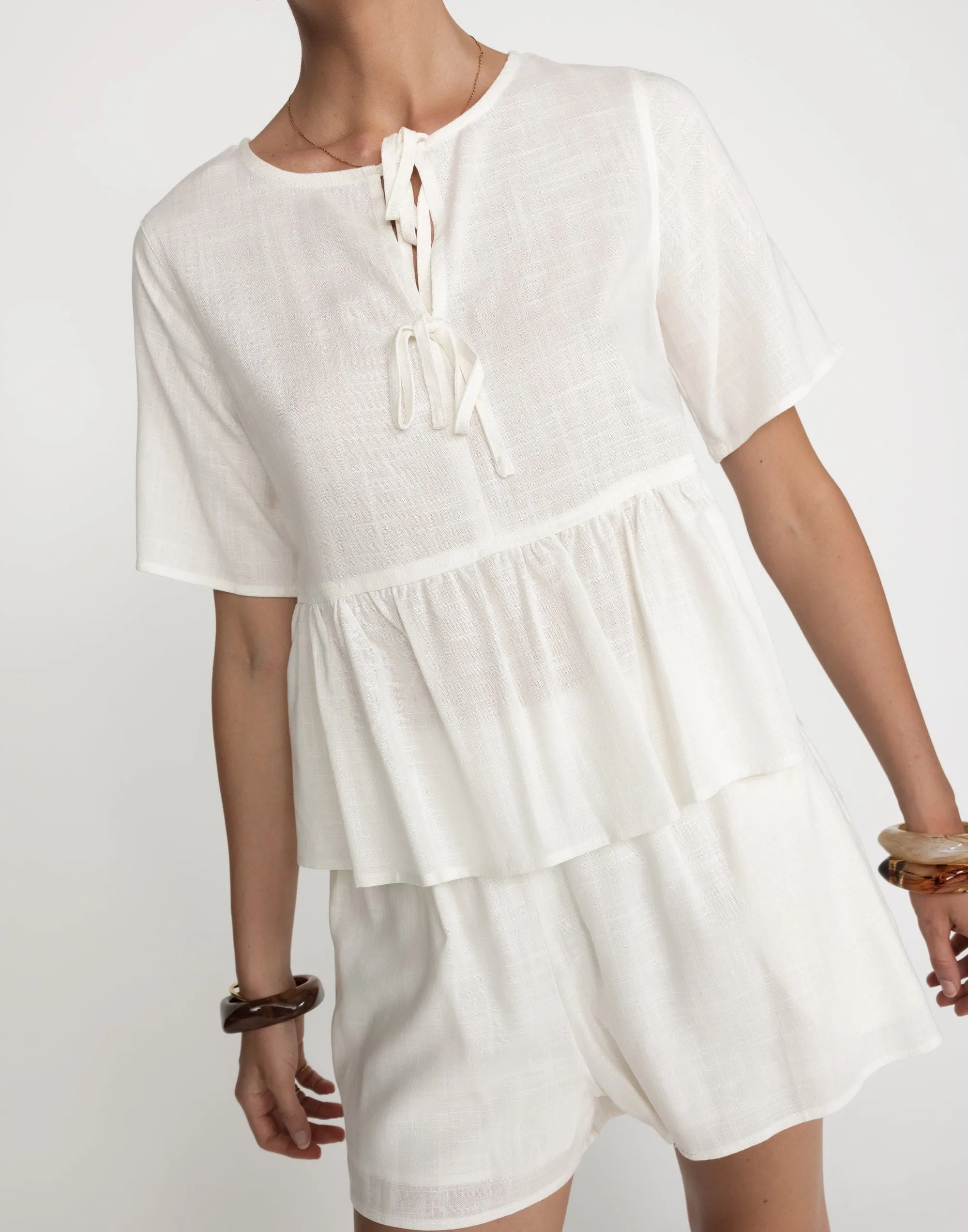 Rachel Top (White)