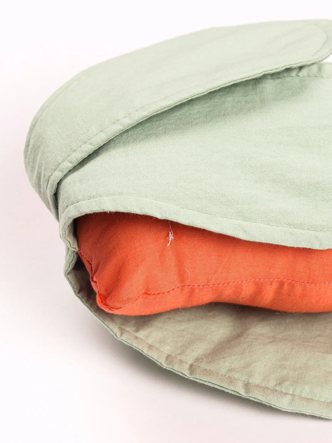 Radiant Carrot Shaped Cushion (Orange)