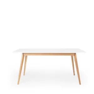 Radius Dining Table - 1600w - White Top
