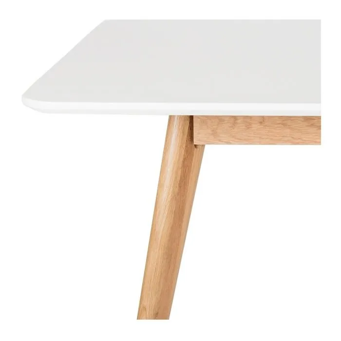 Radius Dining Table - 1600w - White Top