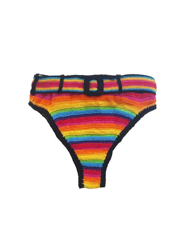 Rainbow Swirl Racerback Top
