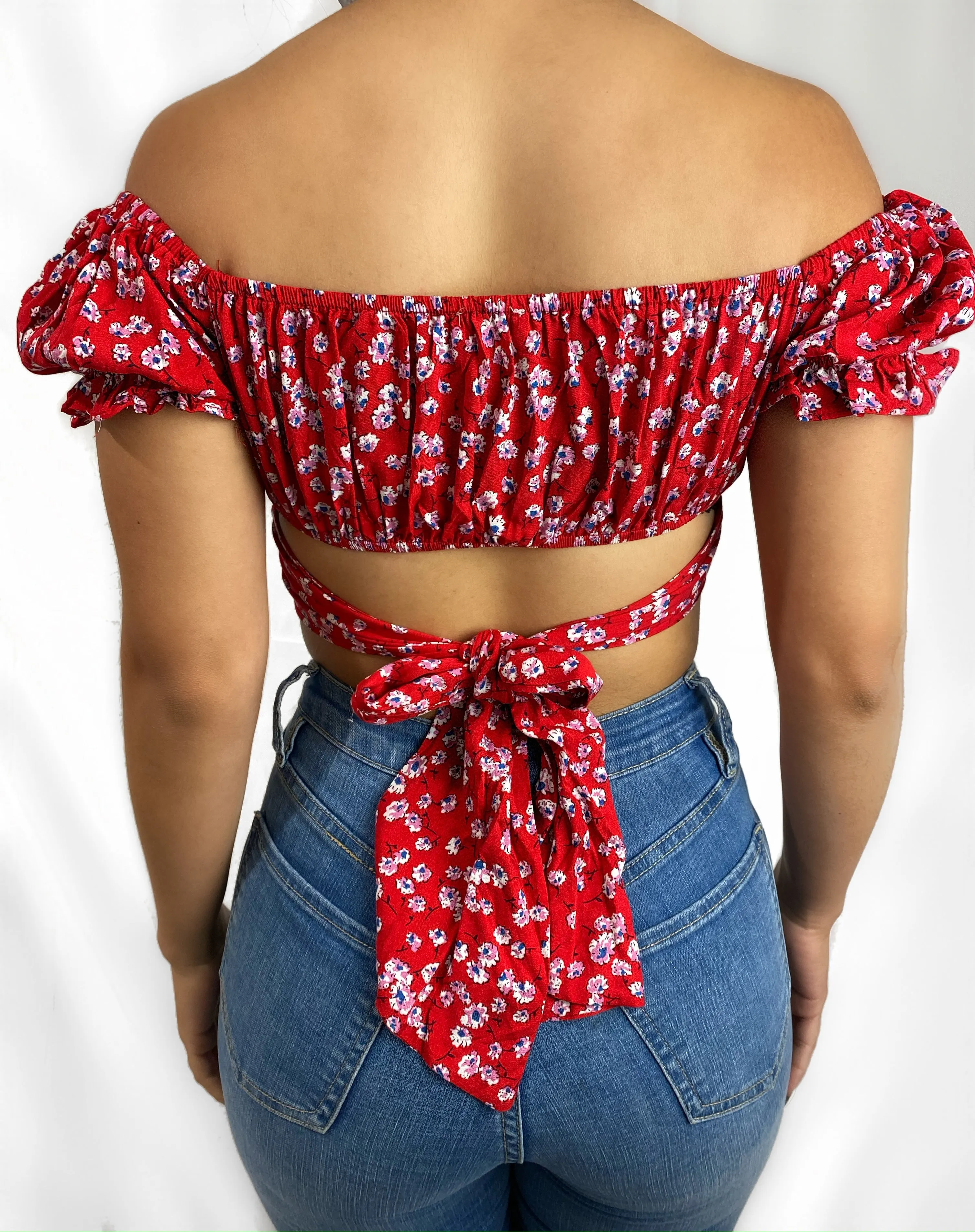 Rancherita Tie Crop Top