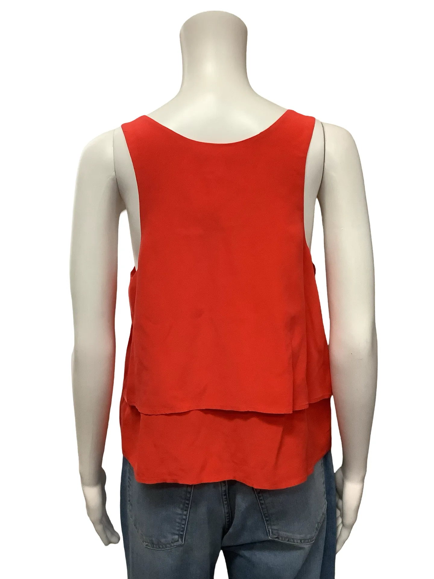 Rebecca Minkoff Top Orange Size: S