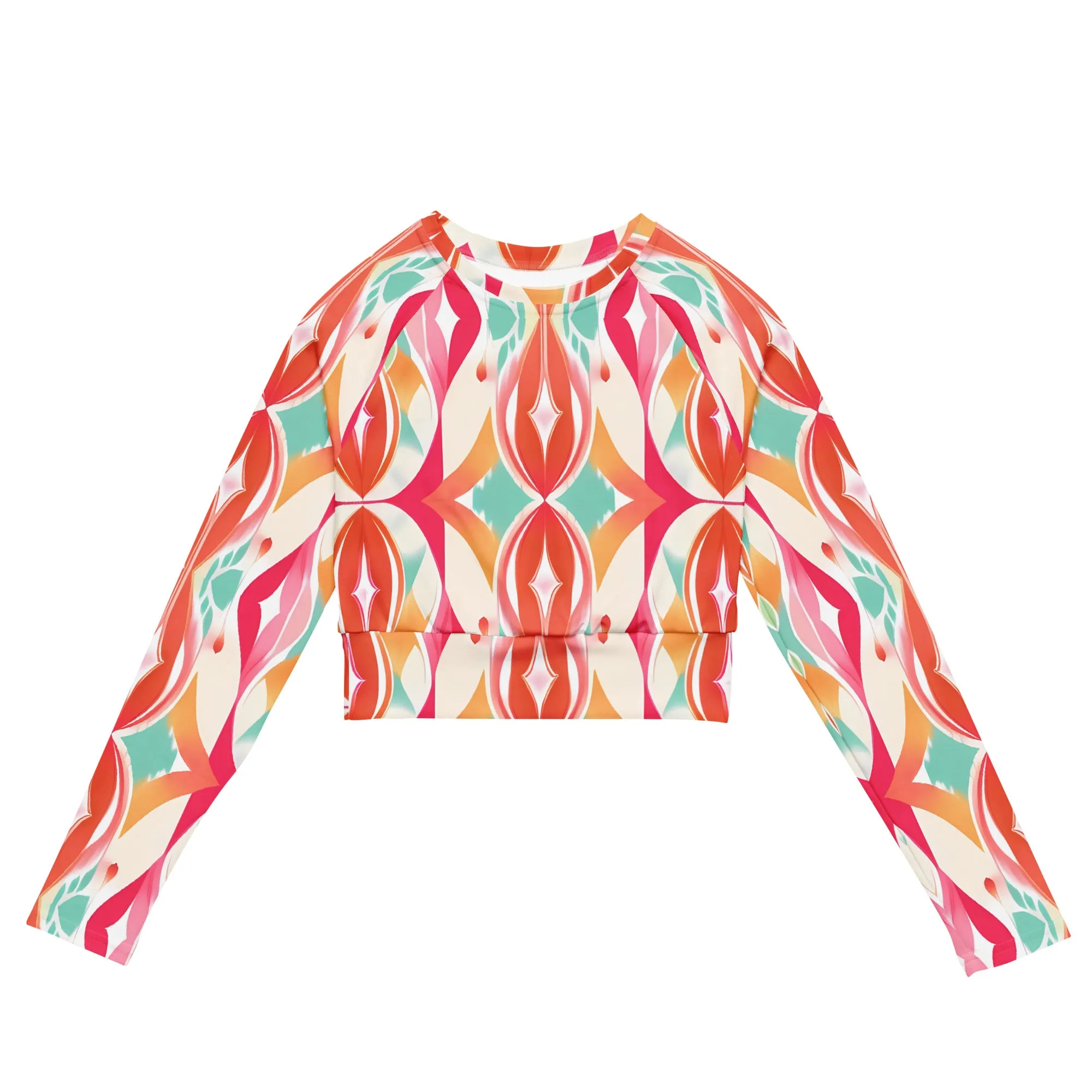 Recycled Long-sleeve Crop Top Pippa