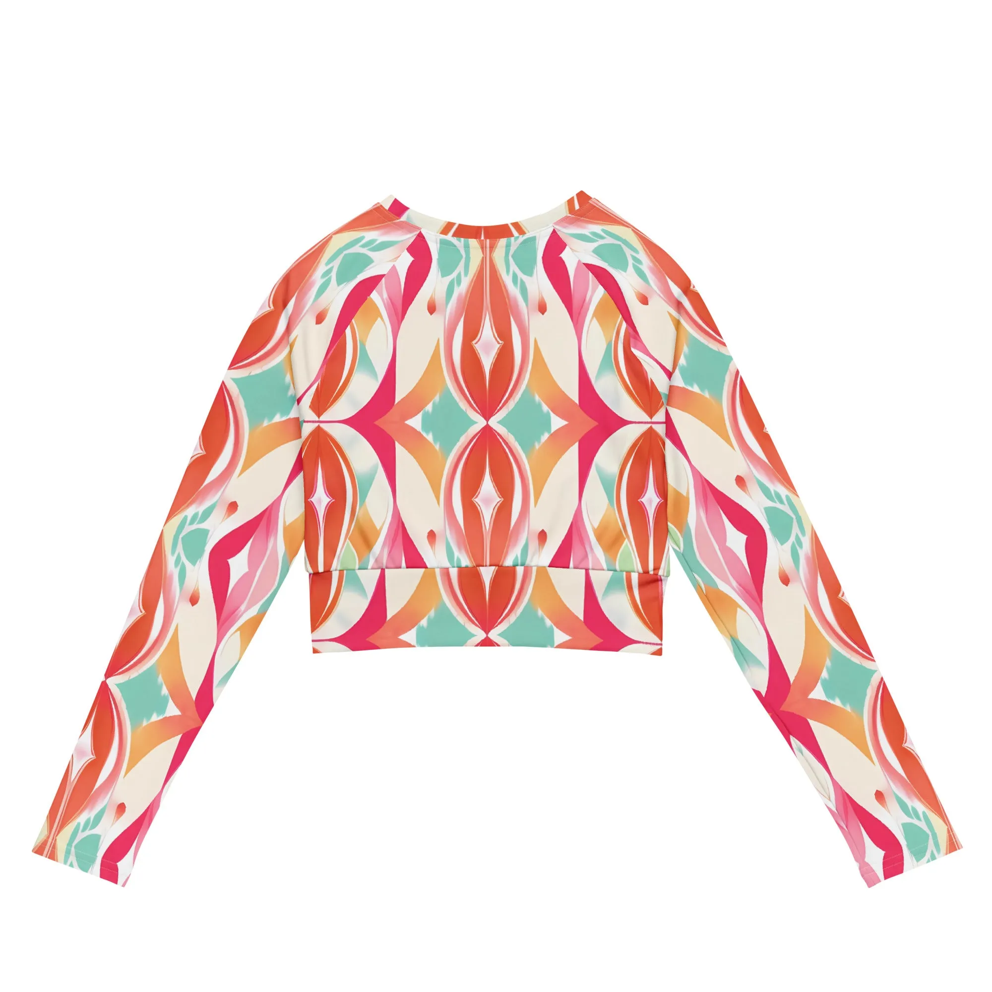 Recycled Long-sleeve Crop Top Pippa