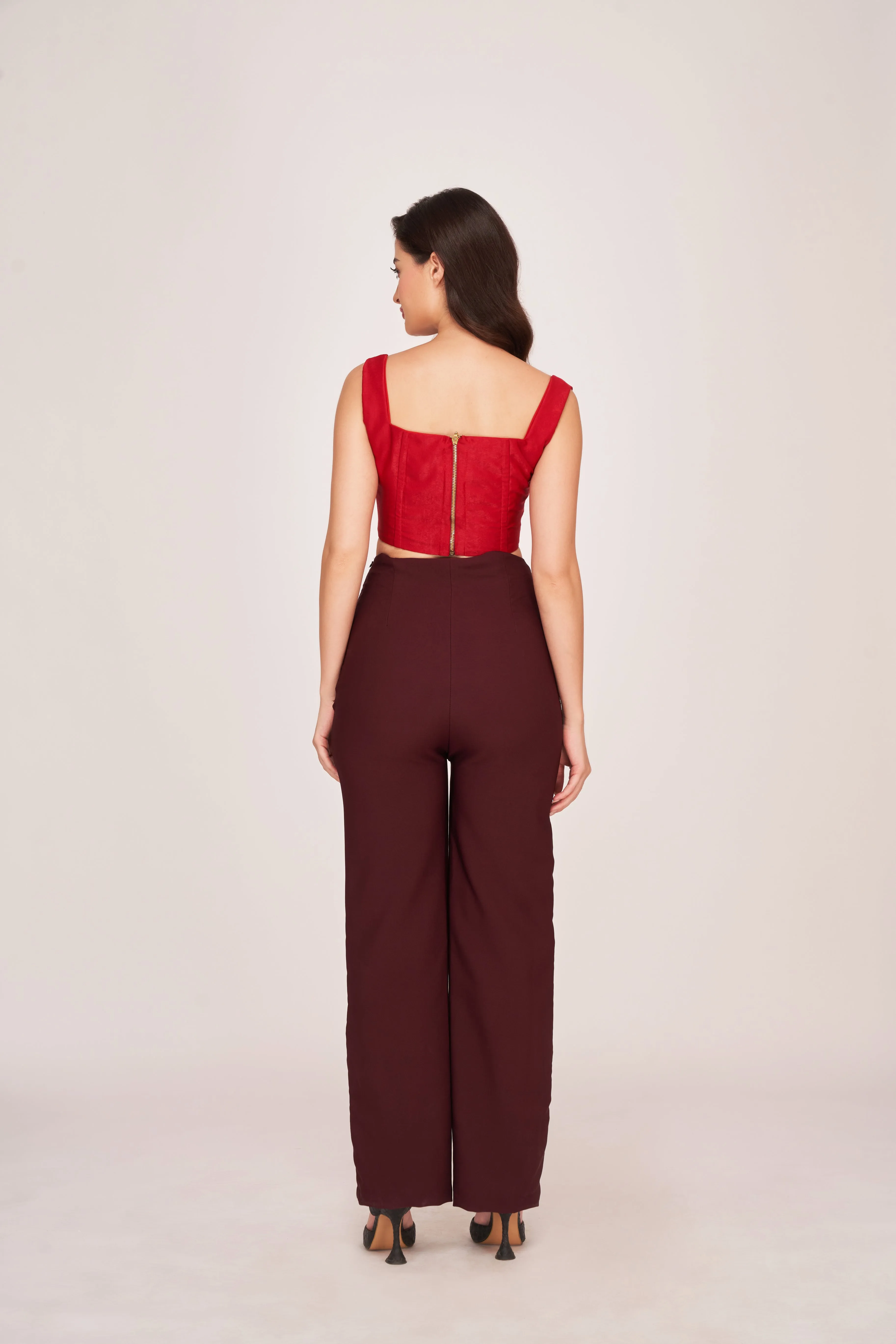 Red Corset Top