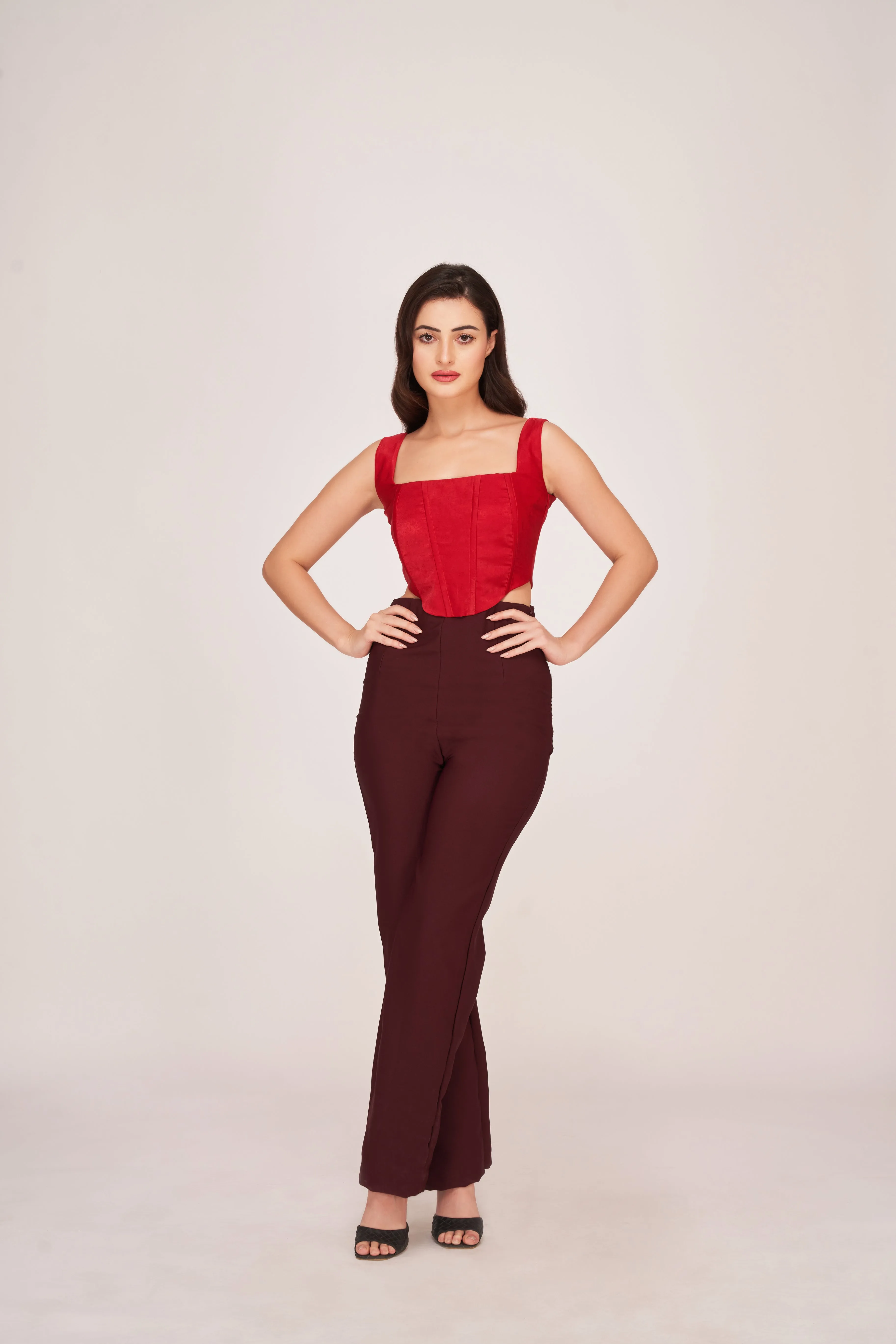 Red Corset Top
