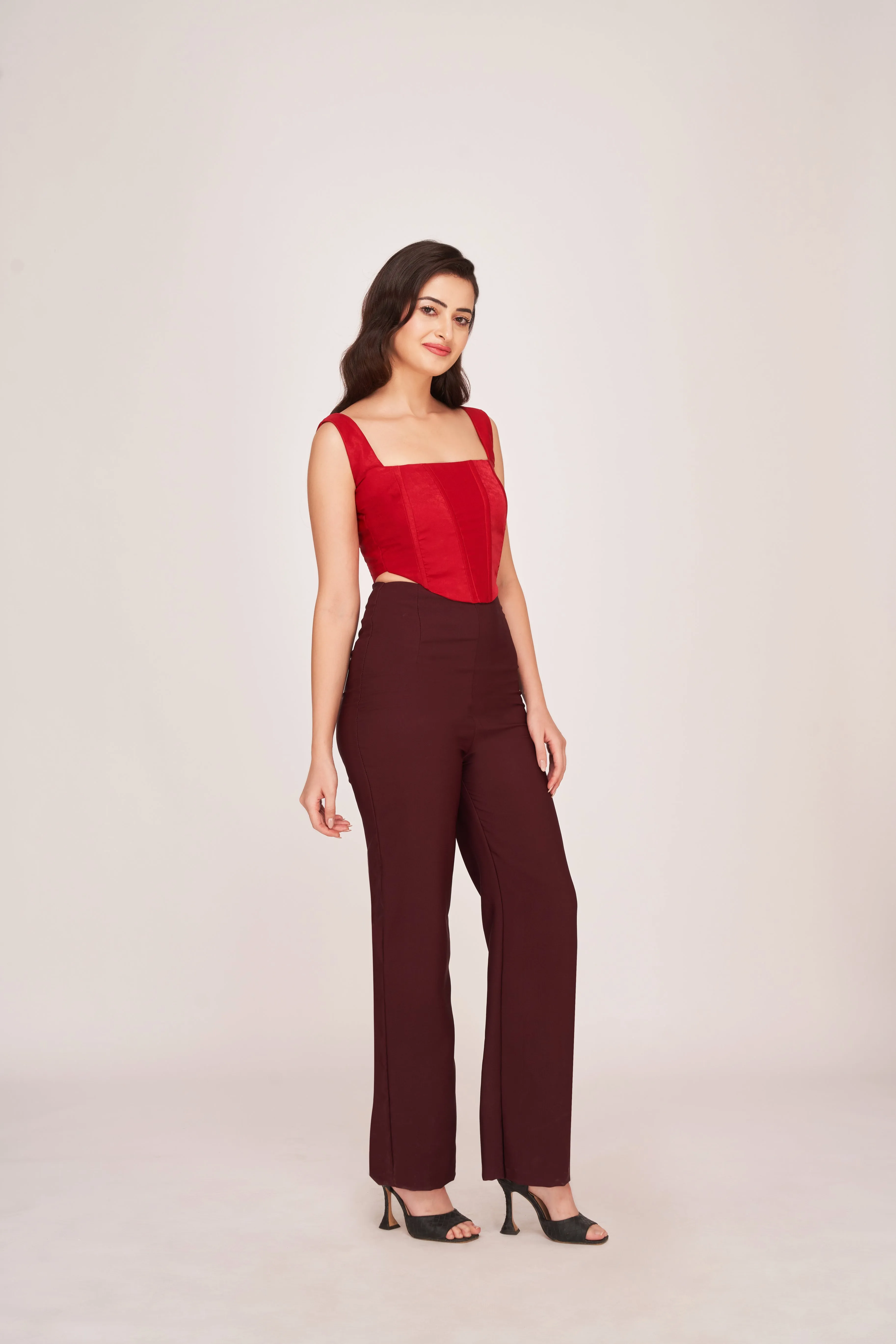 Red Corset Top