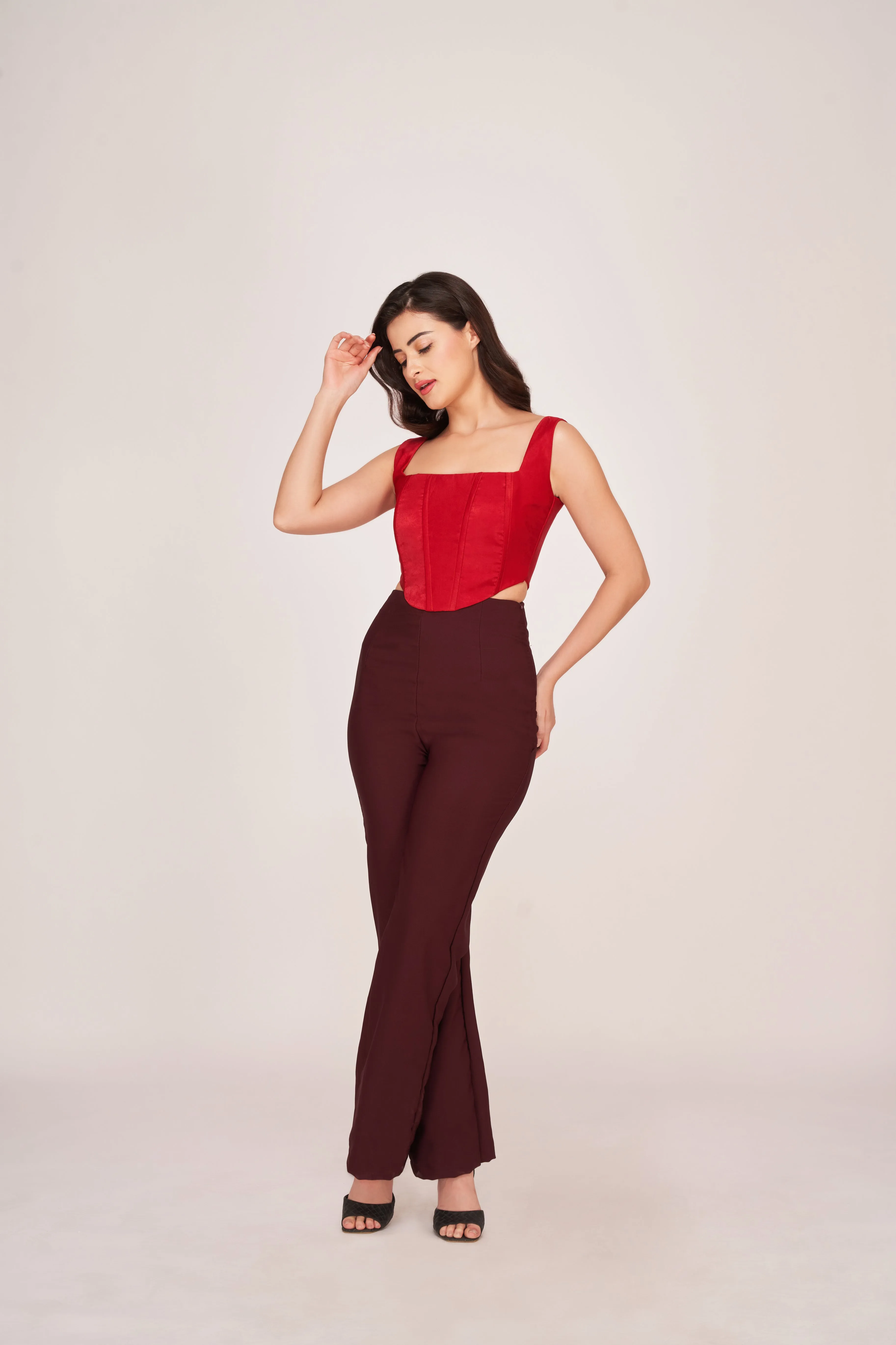 Red Corset Top