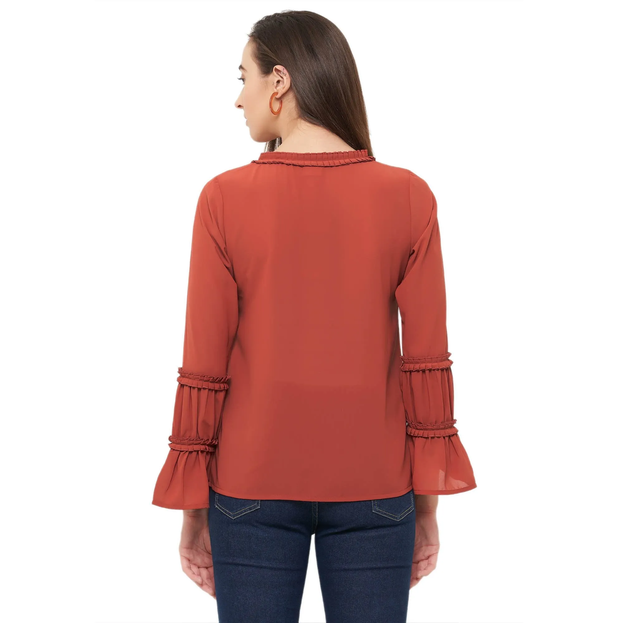 Red Solid Top