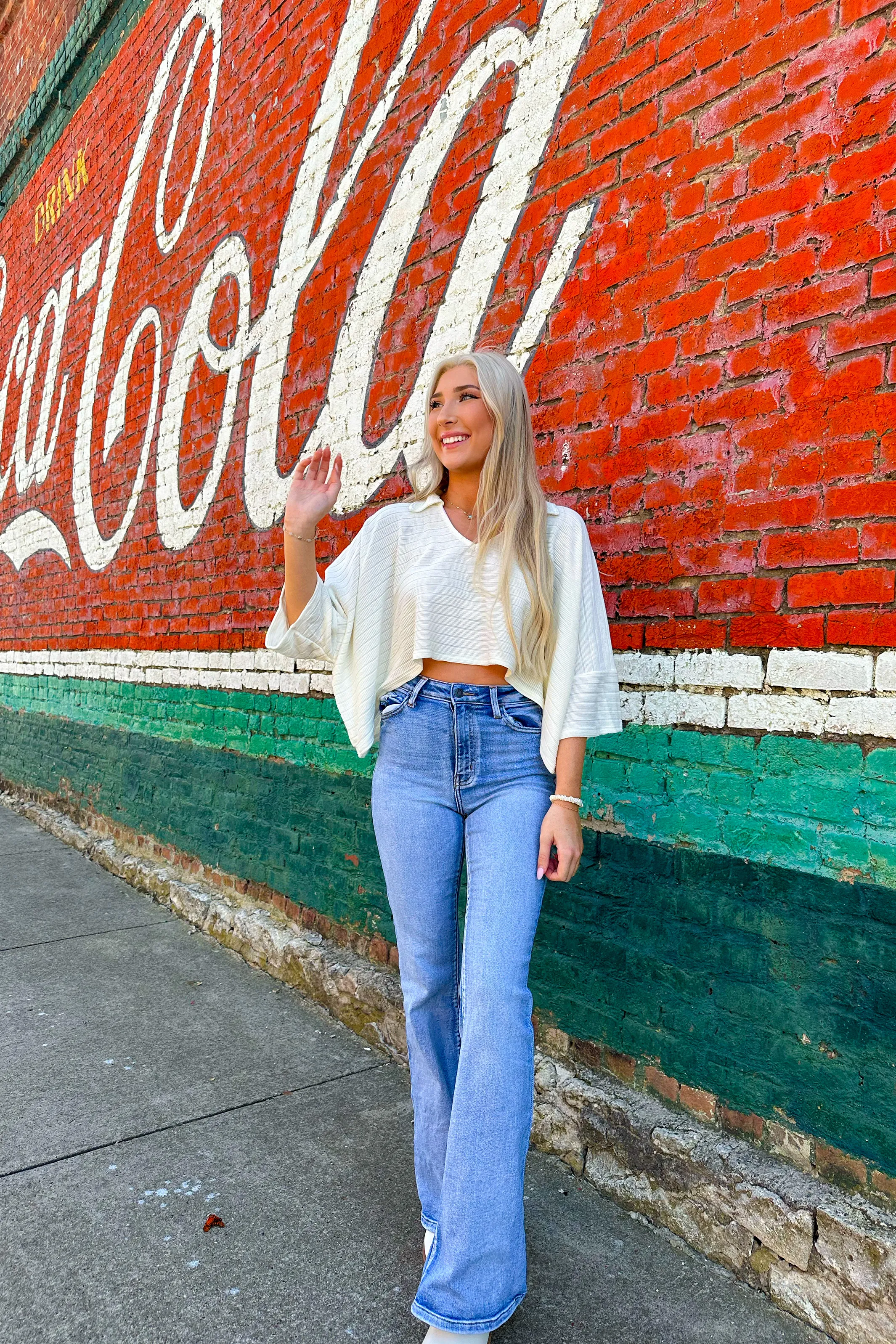 Reed Collared Top