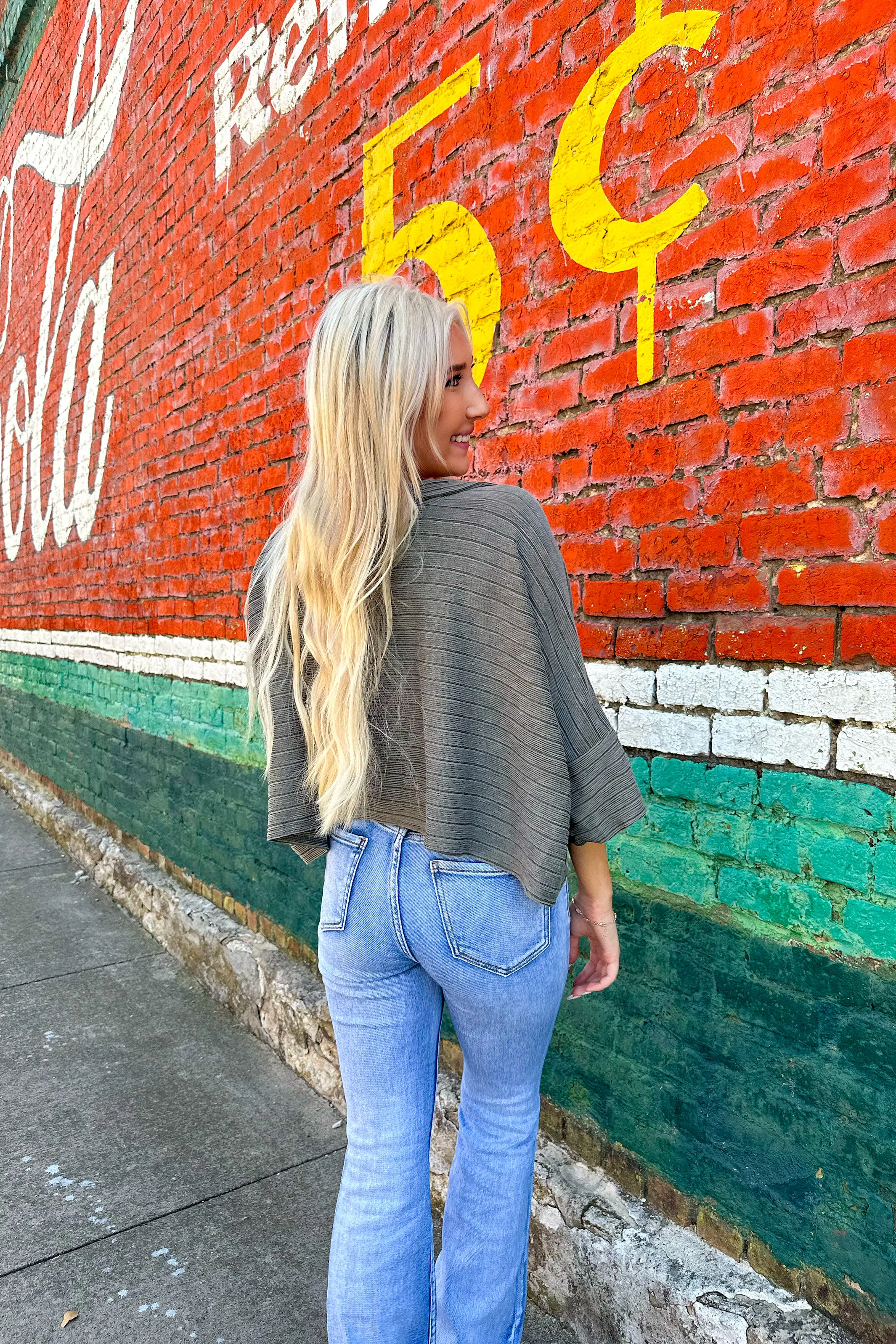 Reed Collared Top