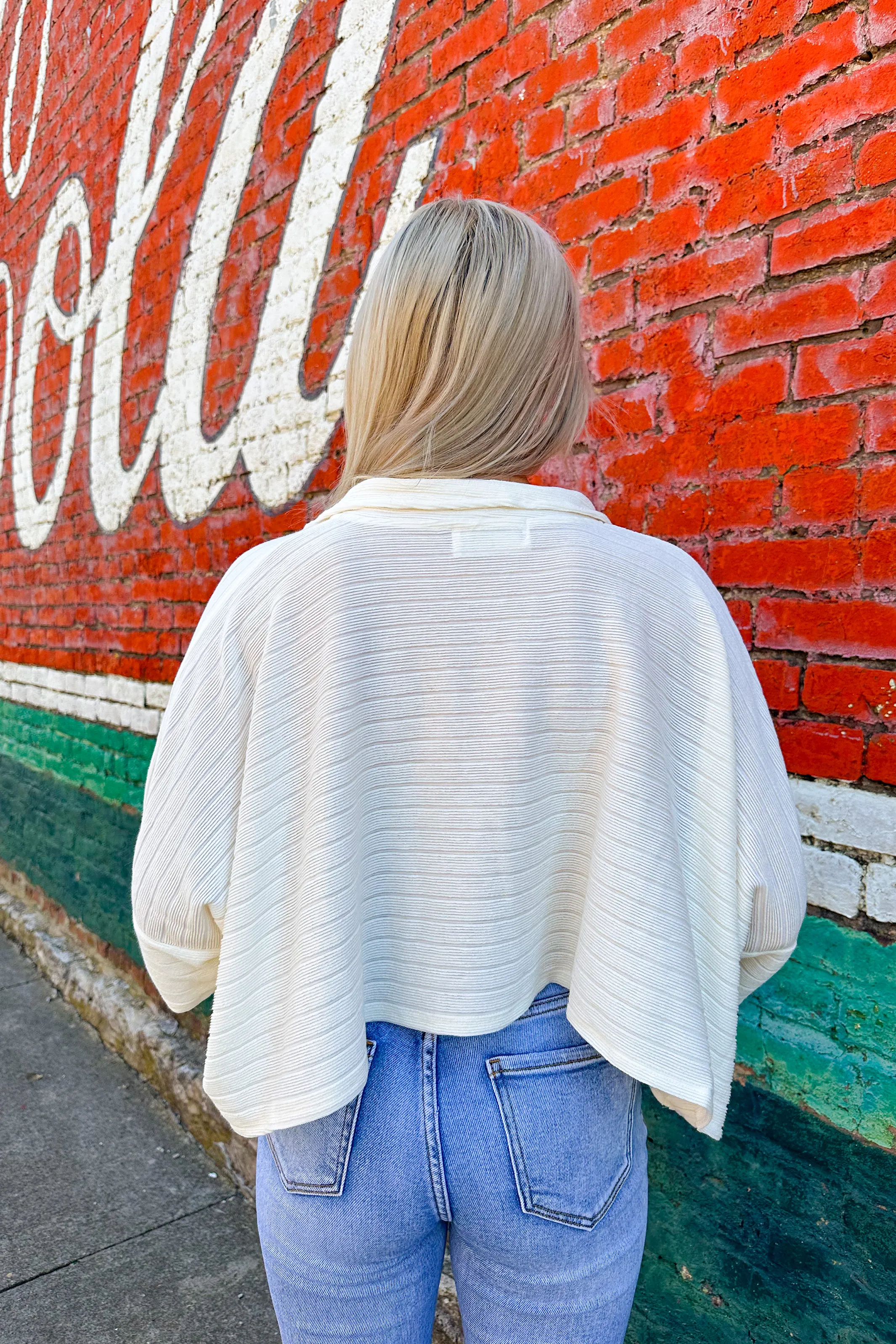Reed Collared Top