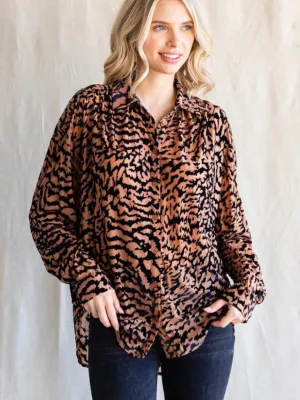 Rhea Top - Taupe
