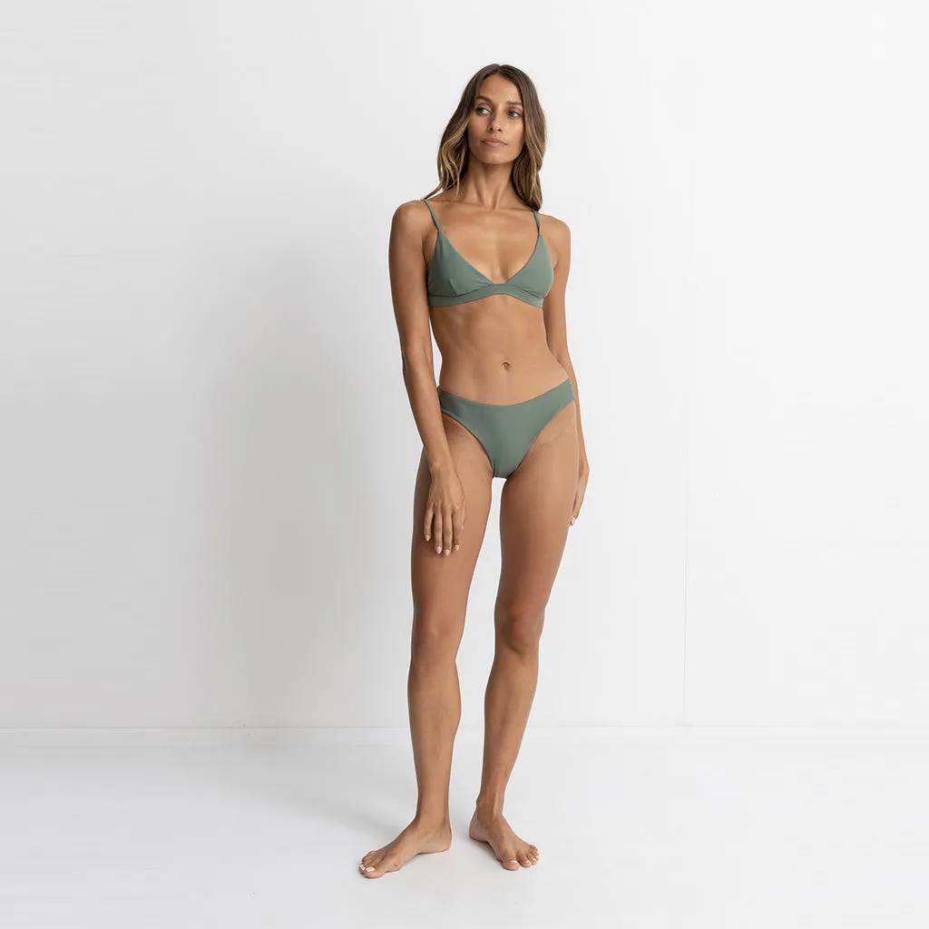 Rhythm Women's Classic Bralette Top - Olive