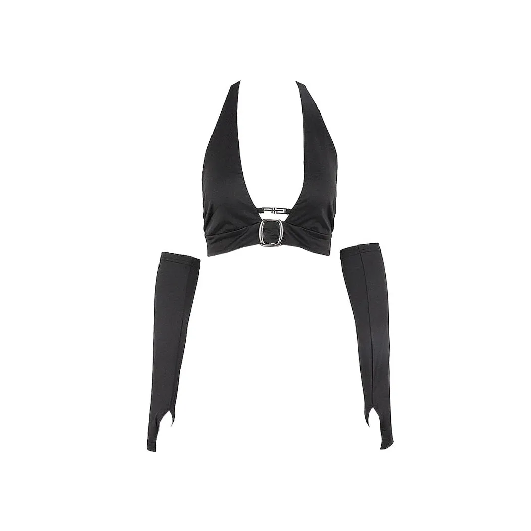 Risk Business Top & Arm Gloves Set