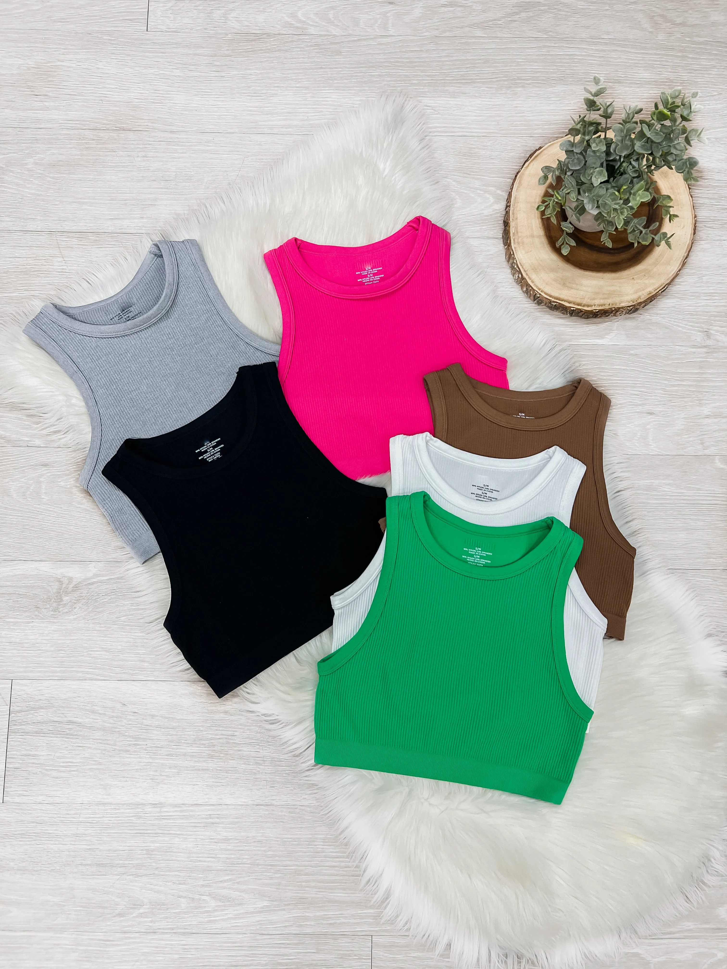 Rocio Seamless Crop Top