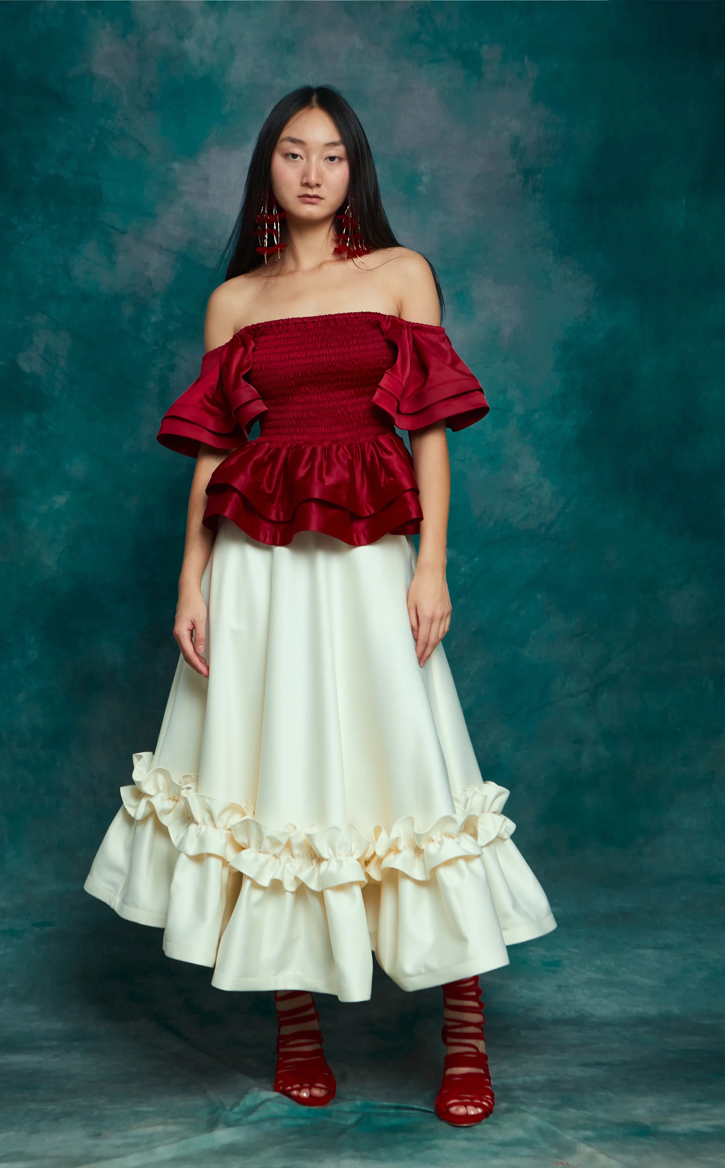 ROMA TOP - CHERRY