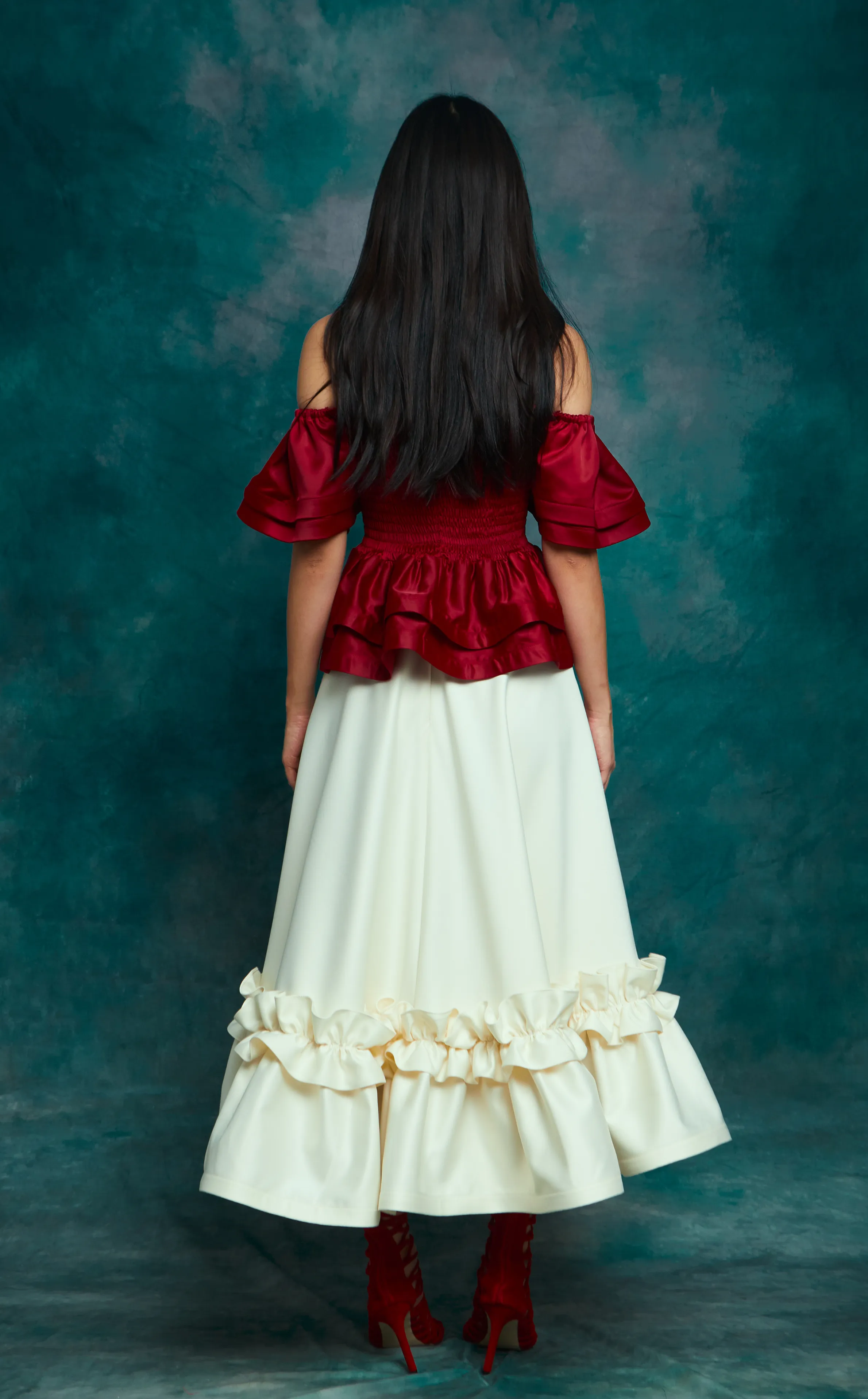 ROMA TOP - CHERRY