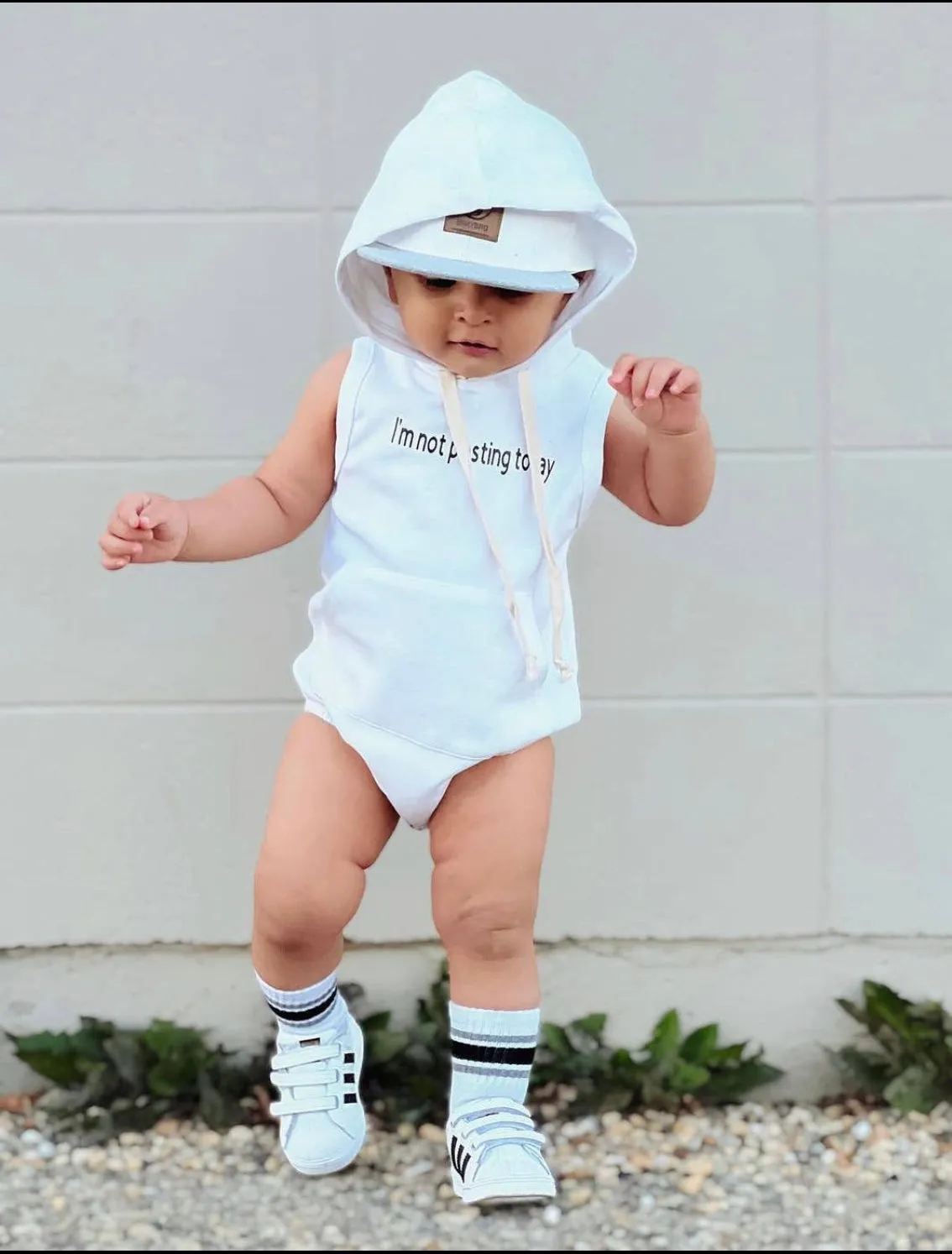Romper met cap