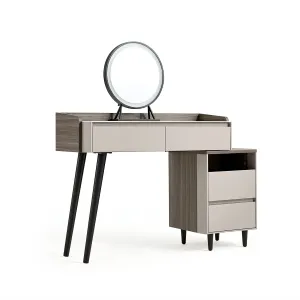 RUBY Slate Stone Extendable Vanity Table
