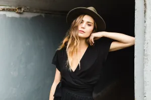 Sammy Wrap Top | Black