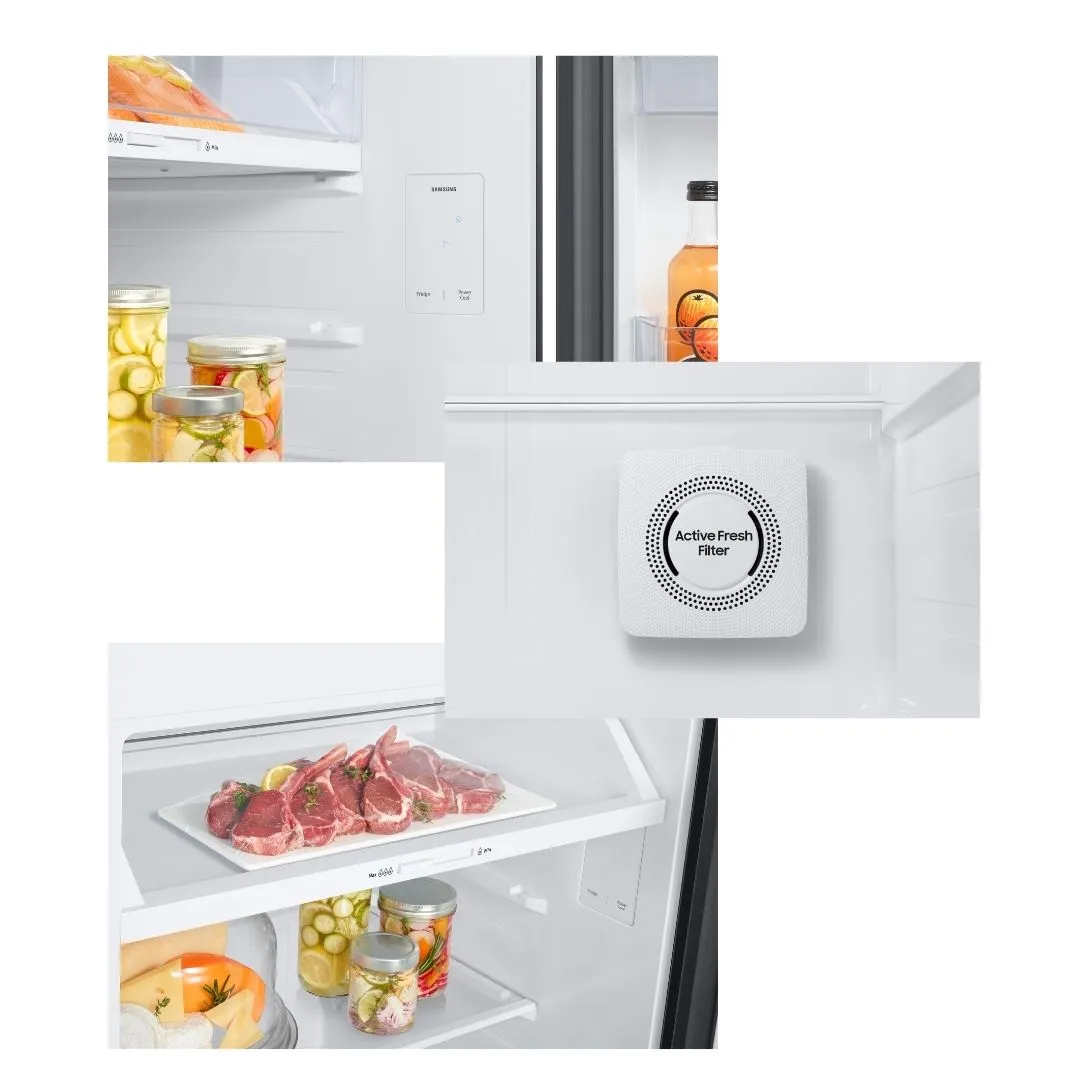 Samsung RT38CG6444B1ME 404L Top Mount Freezer Refrigerator with Optimal Fresh 