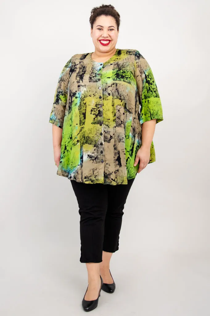 Sassy Top, Forest Moss - Final Sale