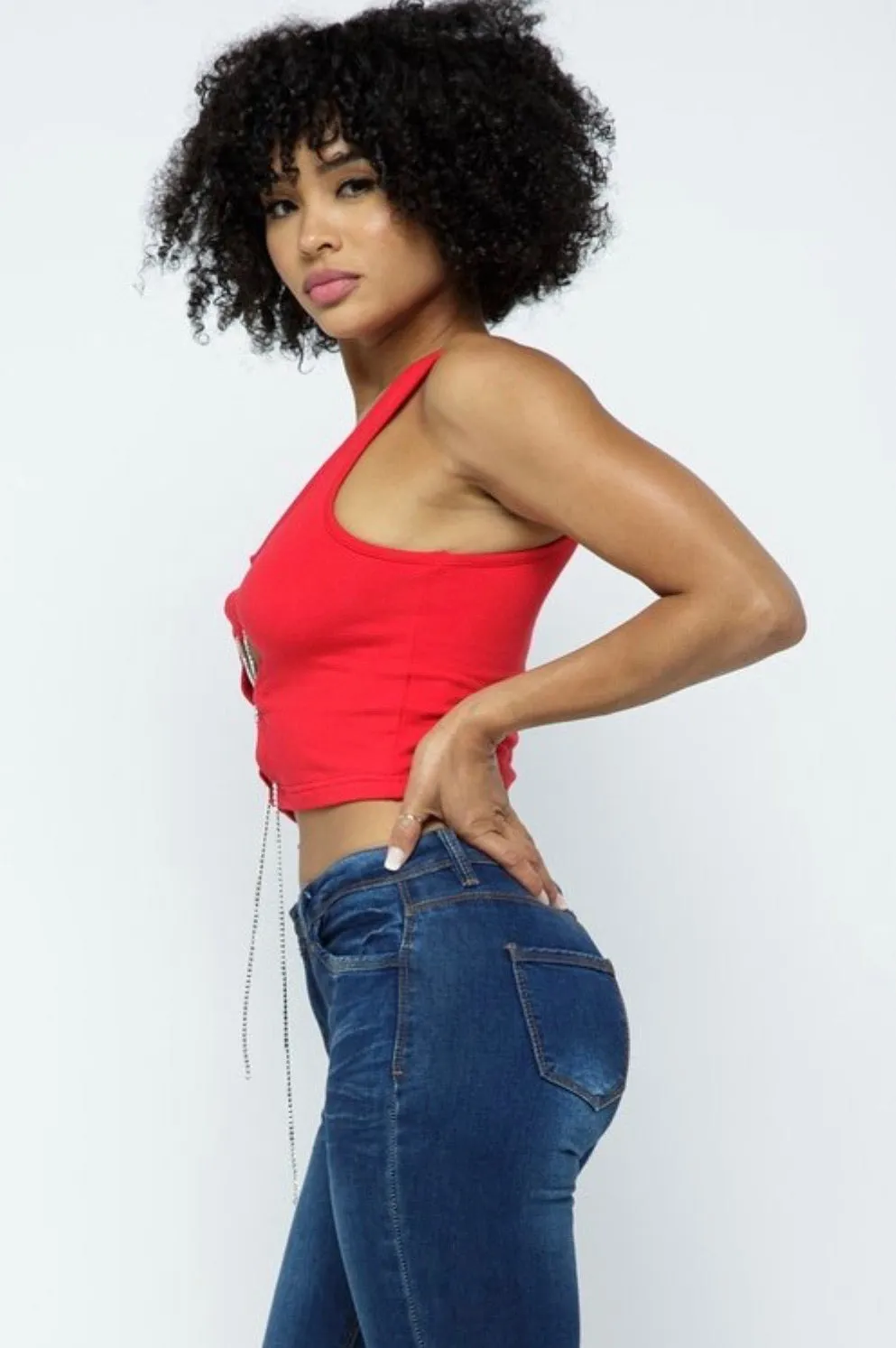 Saucy Crop Top