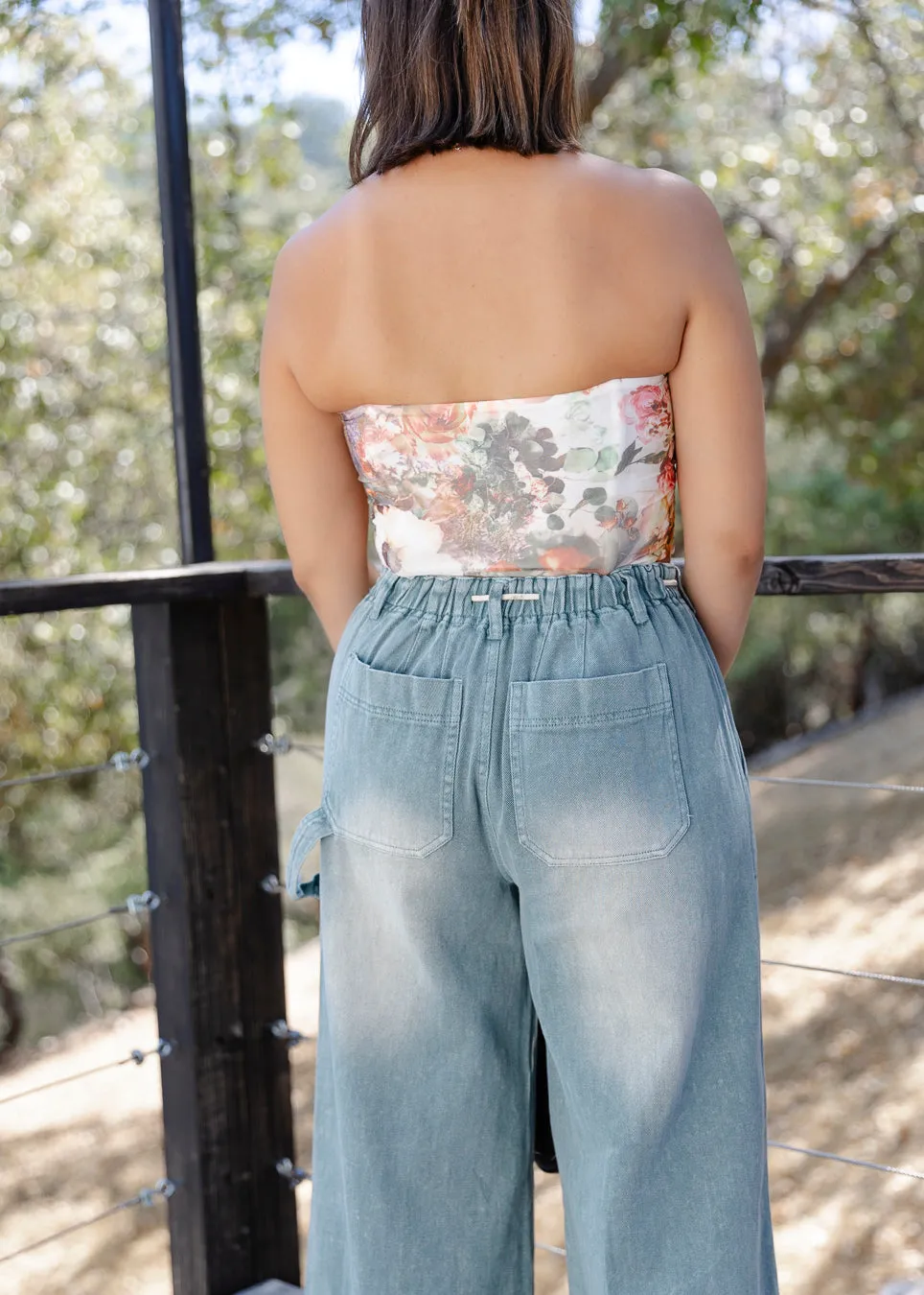 Seductive Petal Corset Top