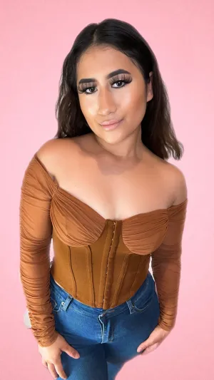 Selective corset top