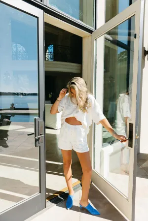 Seriously Satin Top - Cream