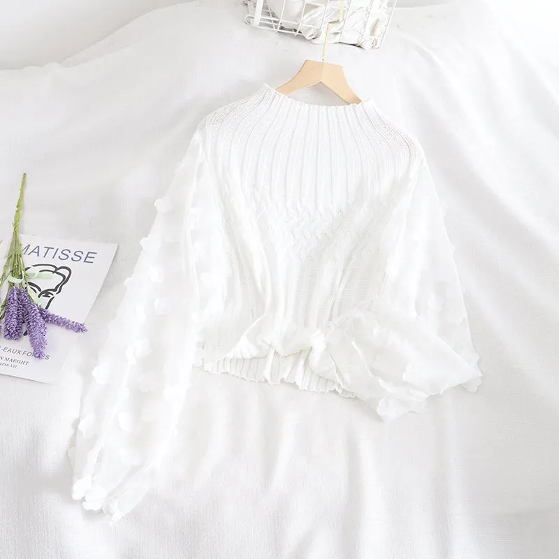 She Likes Everyone Knitted Blouse