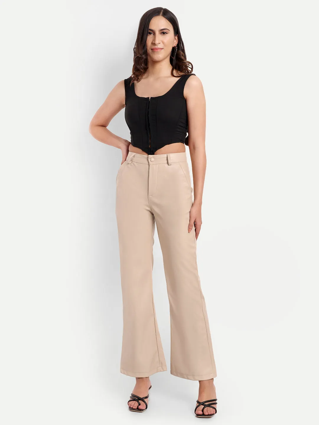 Shea black corset top