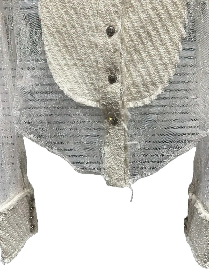 Sheer Lace Blouse