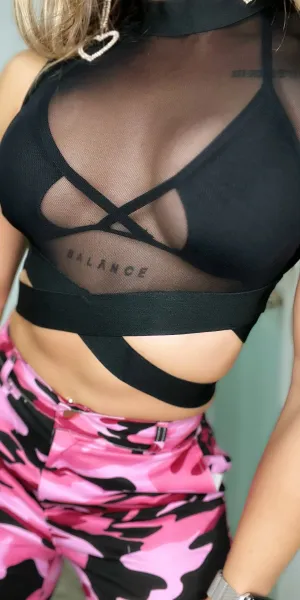 Sheer Tank Top